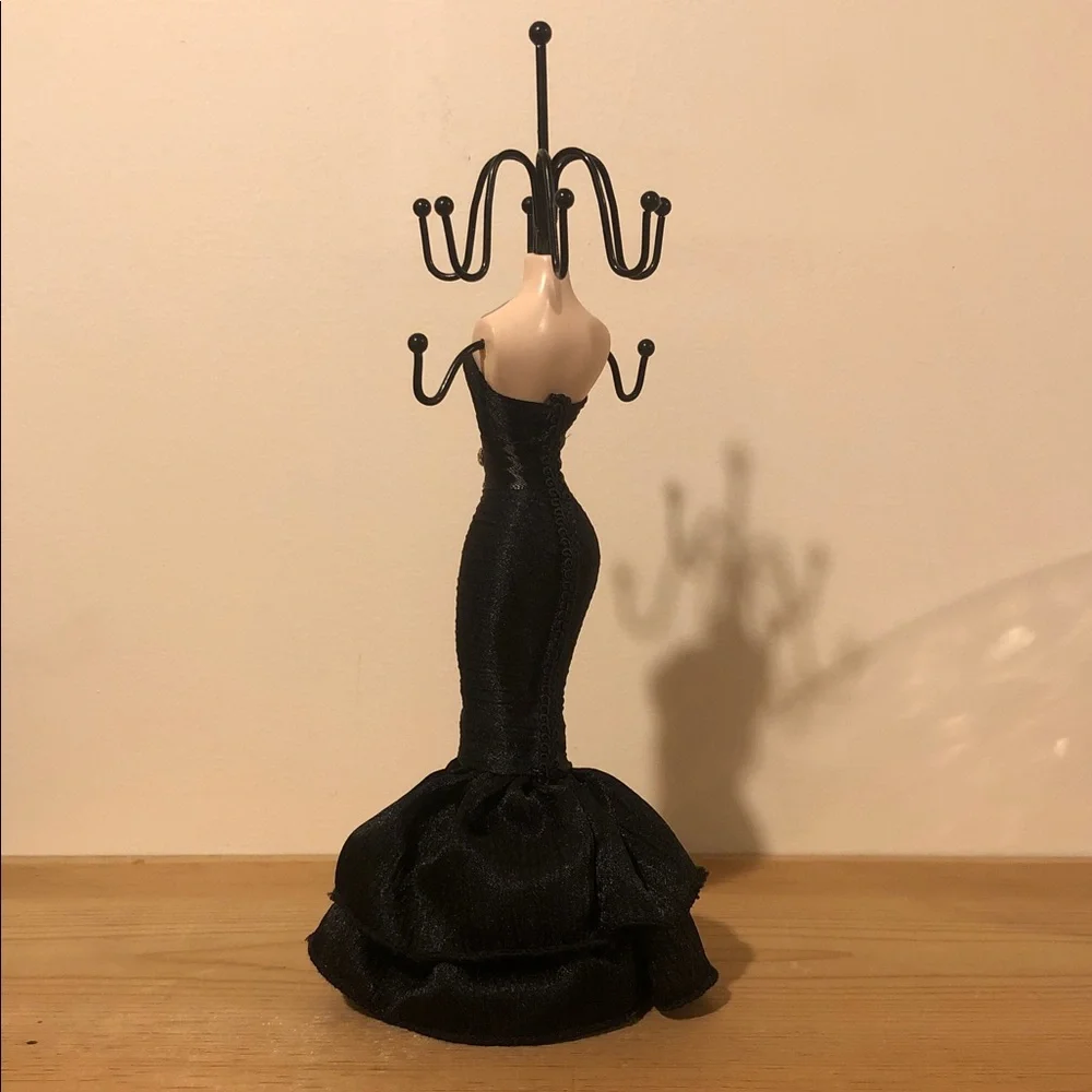 Elegant Black Dress Jewelry Holder - Picture 2 of 2